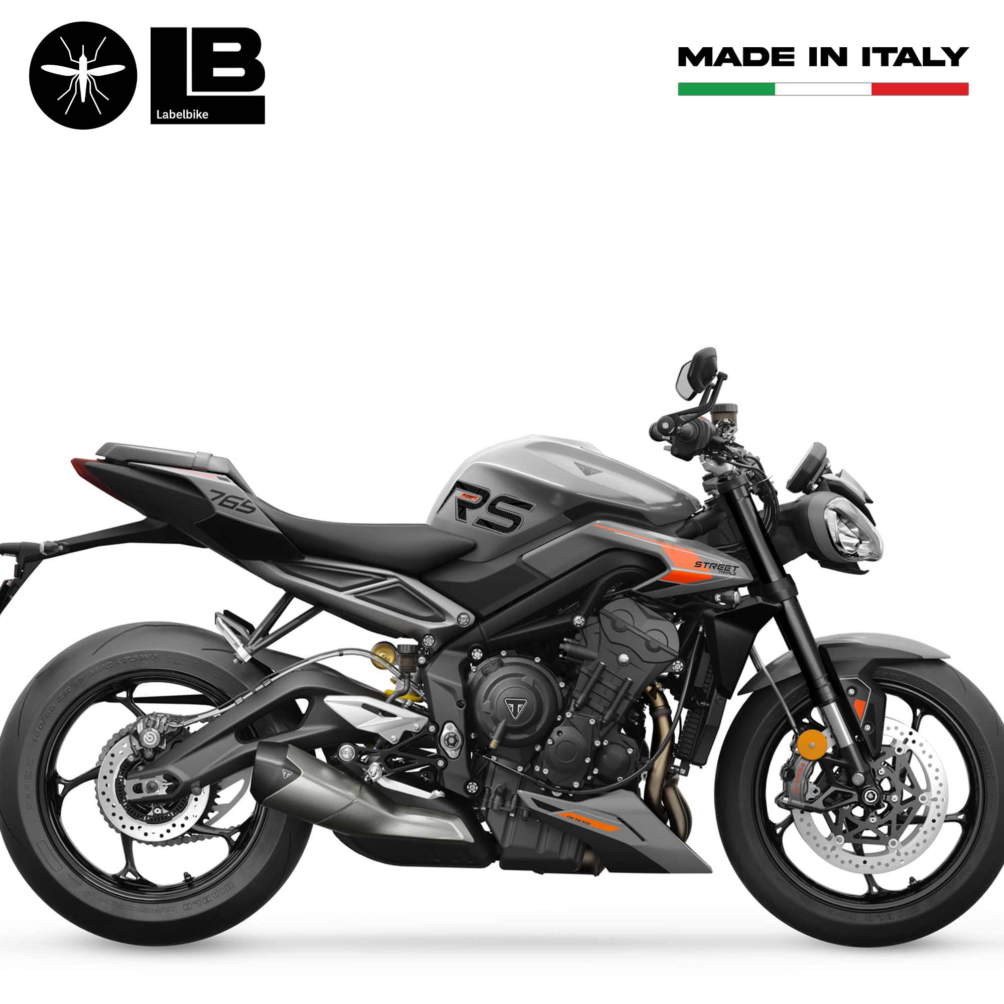 Protections Latérales Réservoir Moto BMW R1200GS (2013-2016) - Autocollants PVC Noir