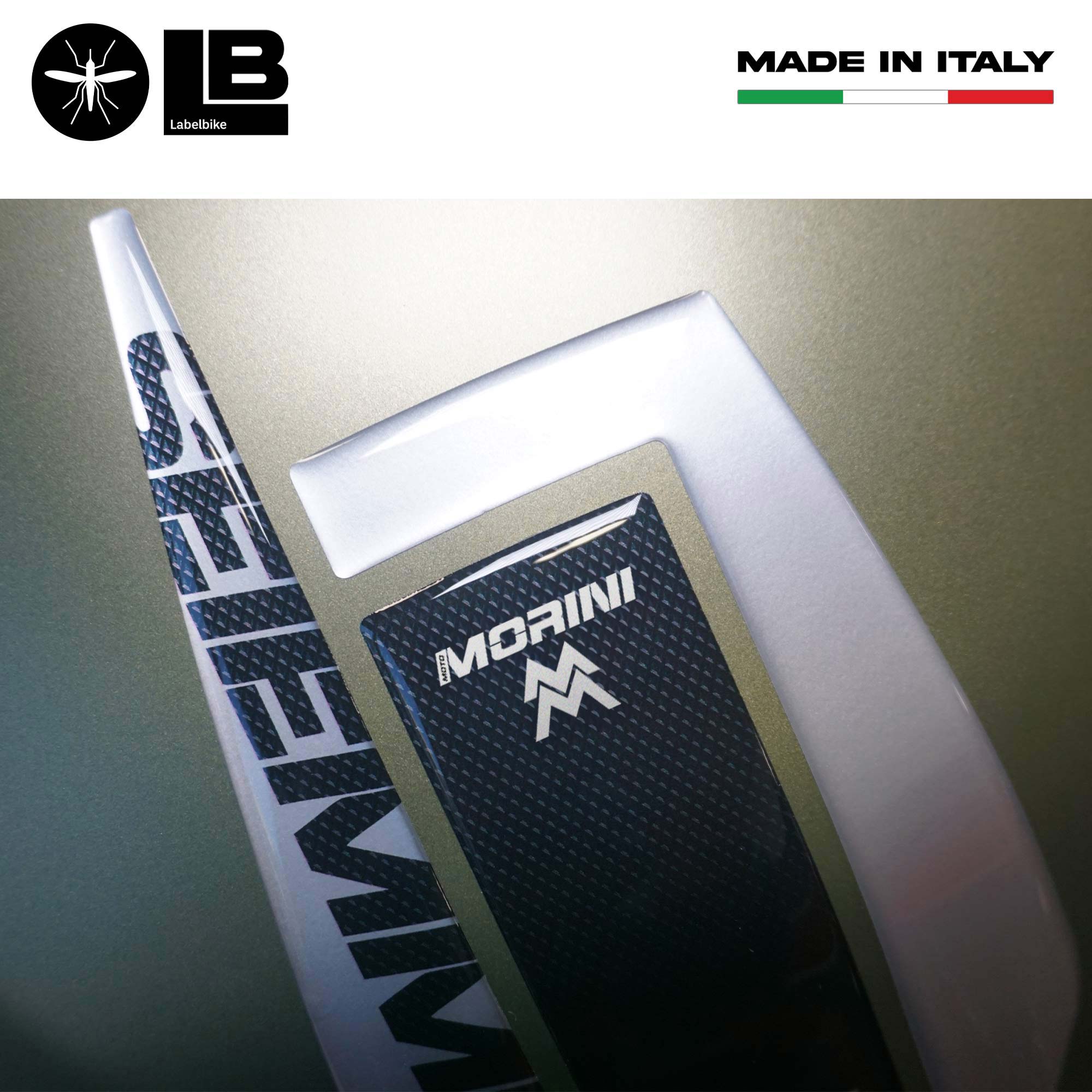 Paraserbatoio Per Moto 3D Trasparente - Adesivo Protettivo Antiurto, 11x14 Cm, Made In Italy - Foto 5