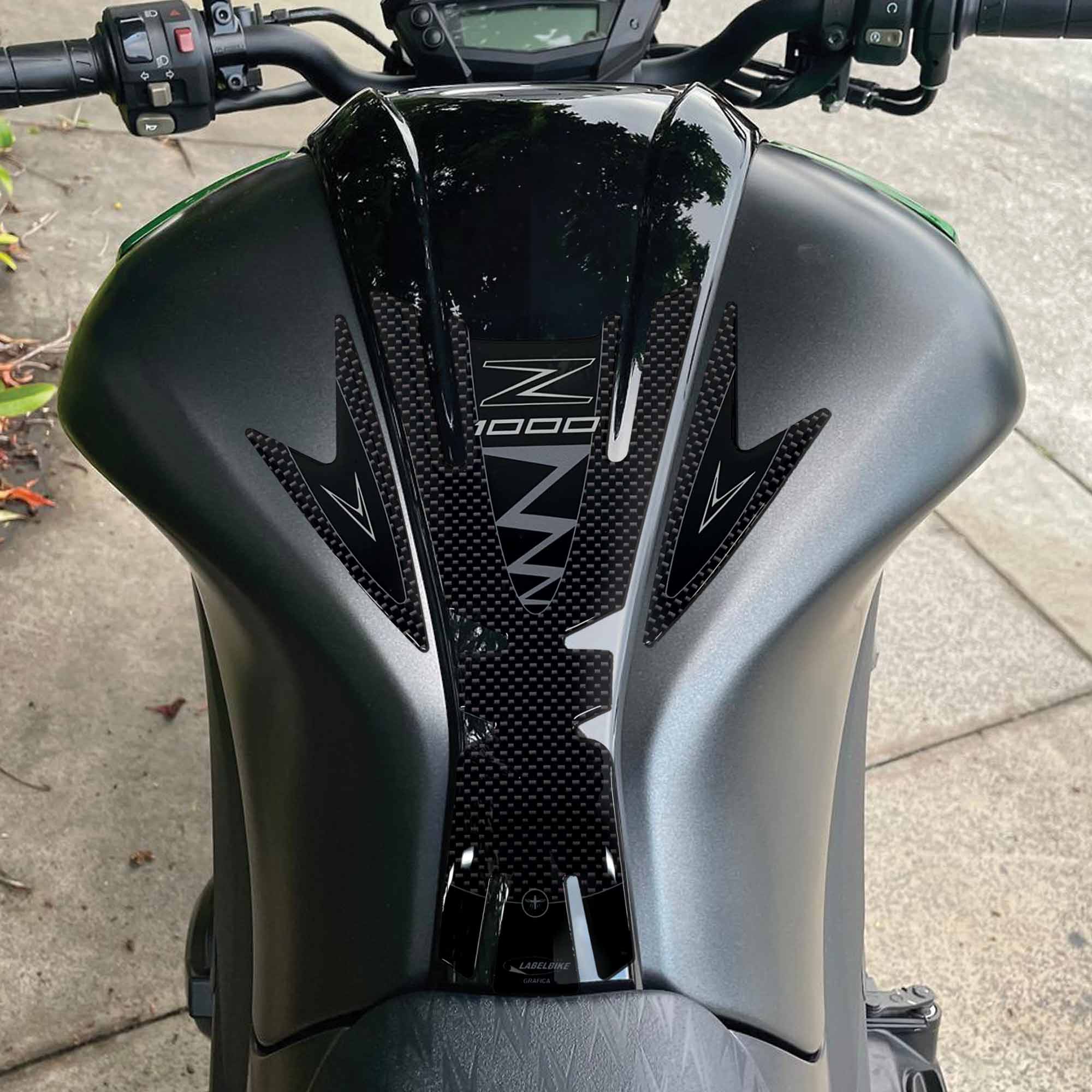 D-LIKE、その他 3D Resin Coated Motorcycle Tank Pad Compatible With KAWASAKI