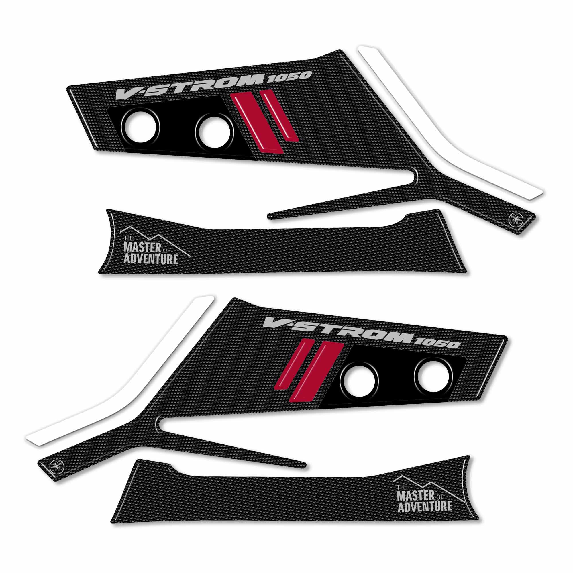 Stickers Gel 3D Guards Hand Motorcycle Compatible With Suzuki V