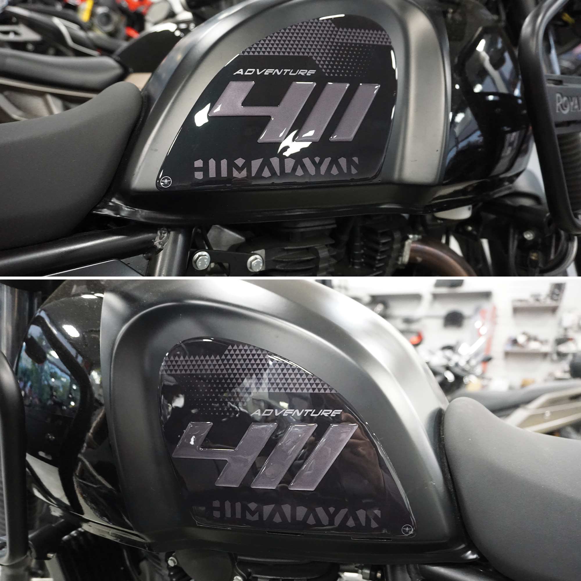 Labelbike Autocollants 3D Résinés Protection Réservoir Moto - Compatibles KTM 890 SMT 2024-2025