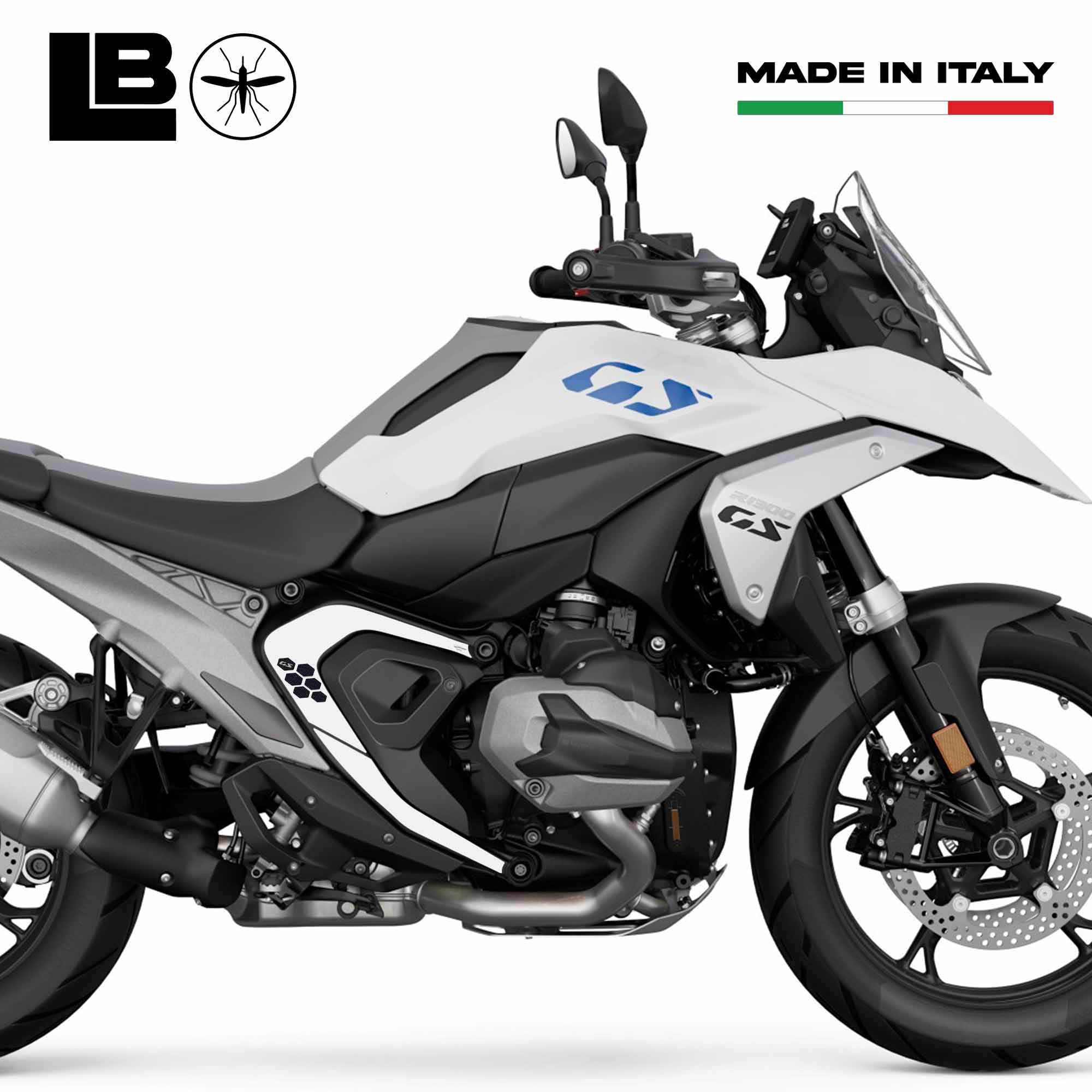 Resin Bike Adesivi Moto Compatibile Con BMW R 1300 GS Triple Black
