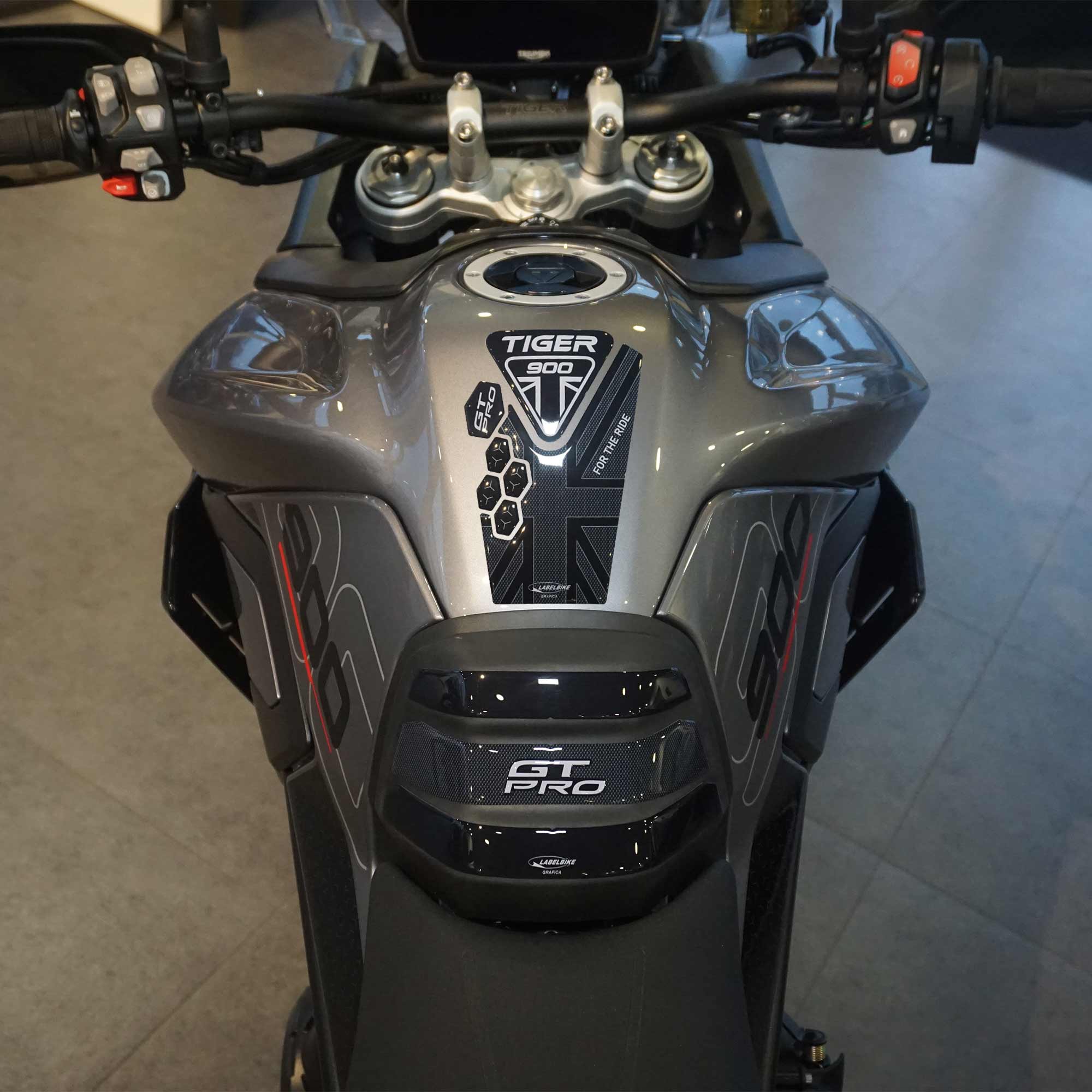 Protection Réservoir Moto Adhésive 3D Paraser - Compatible Suzuki Bandit V1