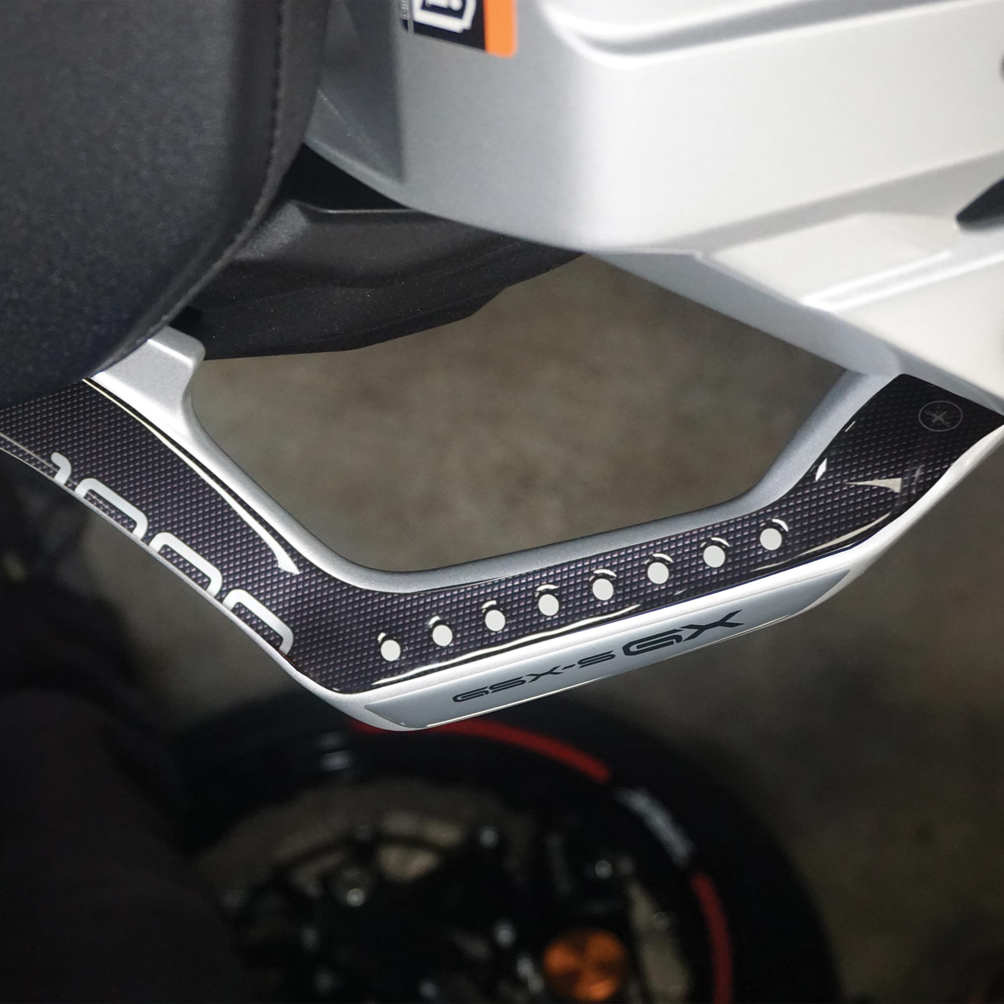 ZX-4RR ZX-4R 2023〜 SE ミラー ブラックオフプレート New Rage