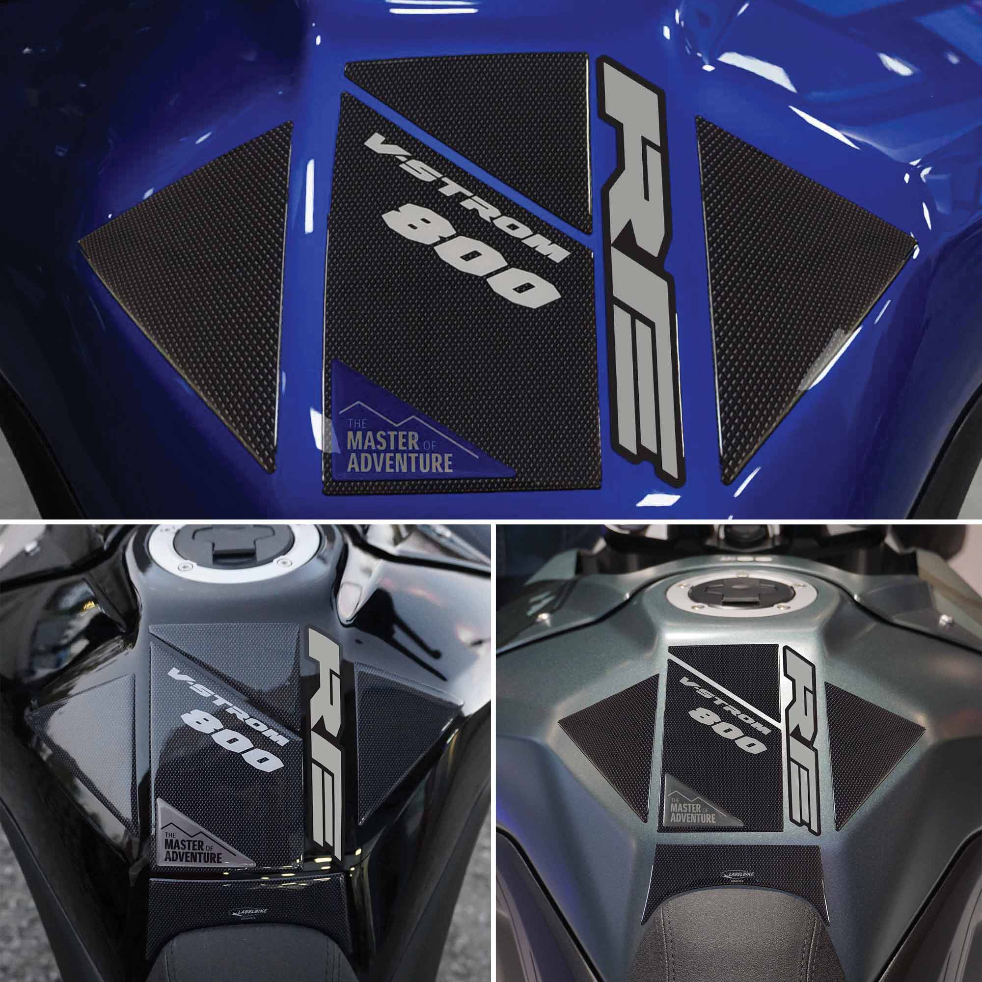3D Adhesive Fender Guard Protection Decal Compatible With Suzuki V