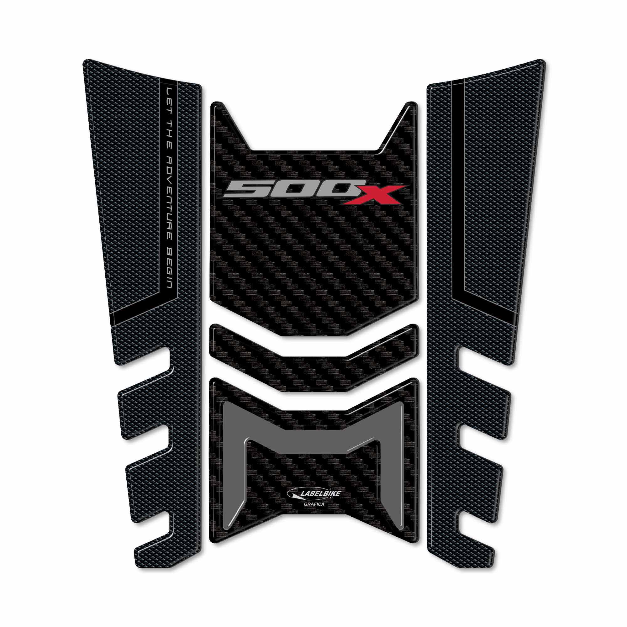 Sticker 3D Protection Tank Pad Compatible With Motorcycle Honda