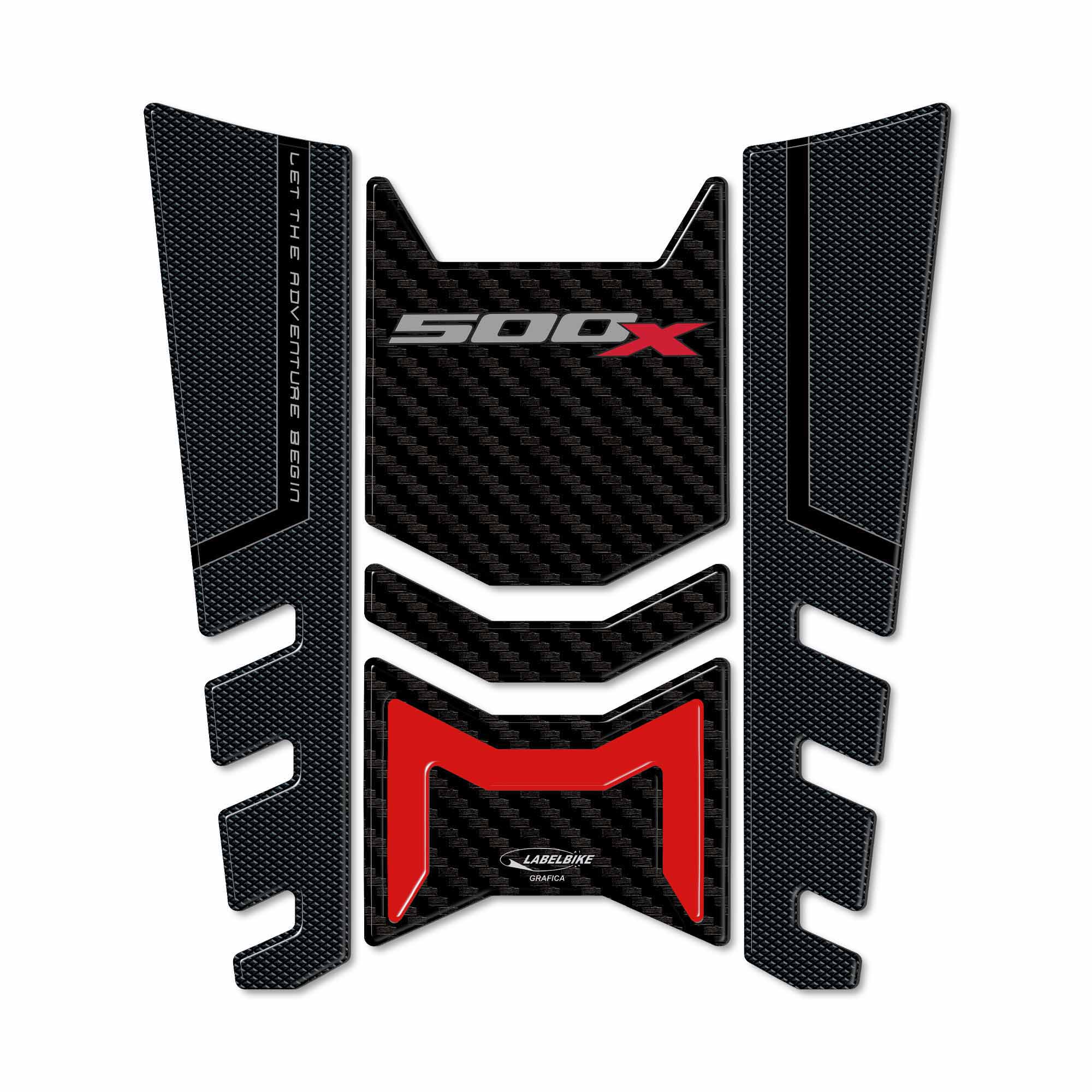 Sticker 3D Protection Tank Pad Compatible With Motorcycle Honda