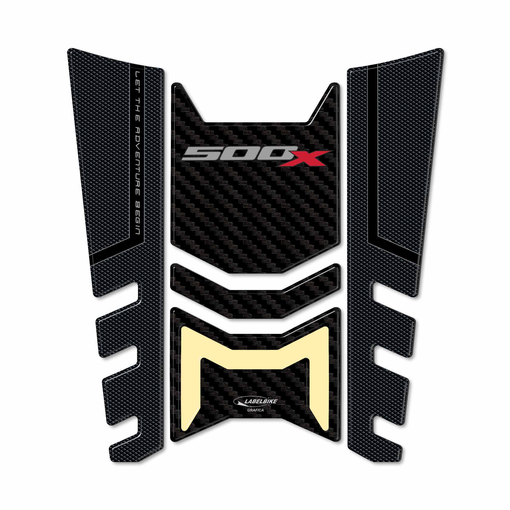 Sticker 3D Protection Tank Pad Compatible With Motorcycle Honda