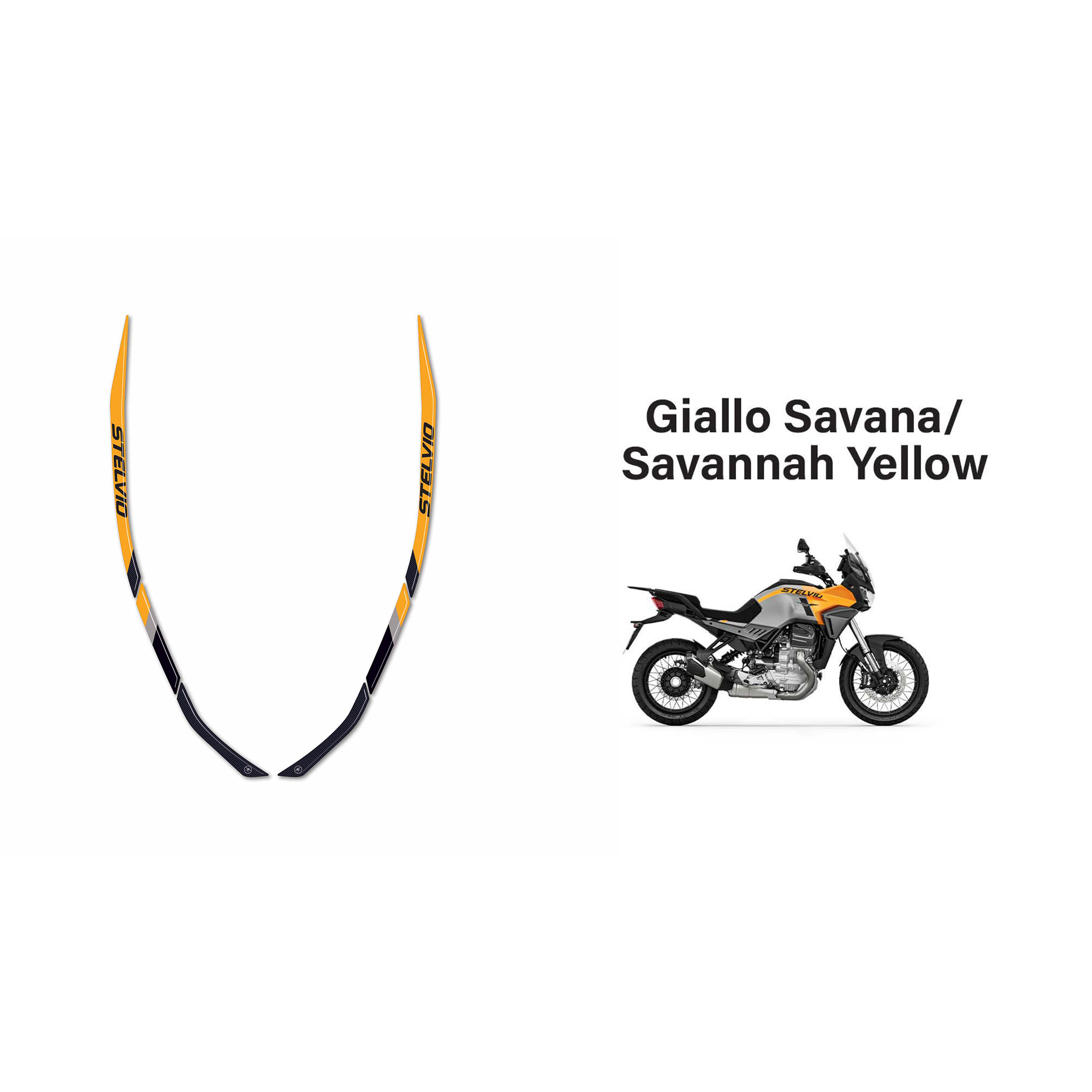 Adhésifs Protections Poignées Passager Compatible Avec Moto Guzzi Stelvio 2024