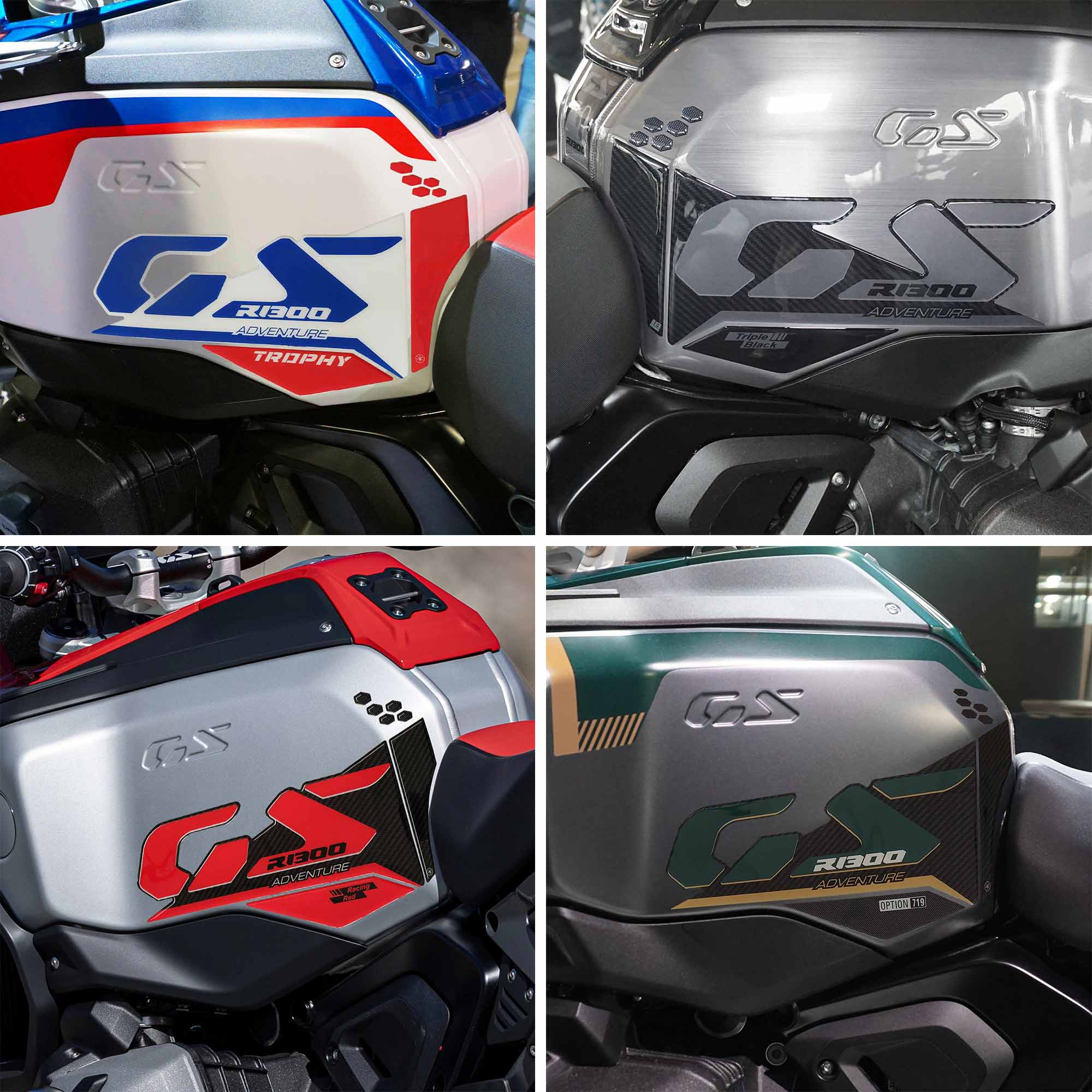 Paraserbatoio Adesivi 3D Compatibili Con Bmw R1300GS Adventure
