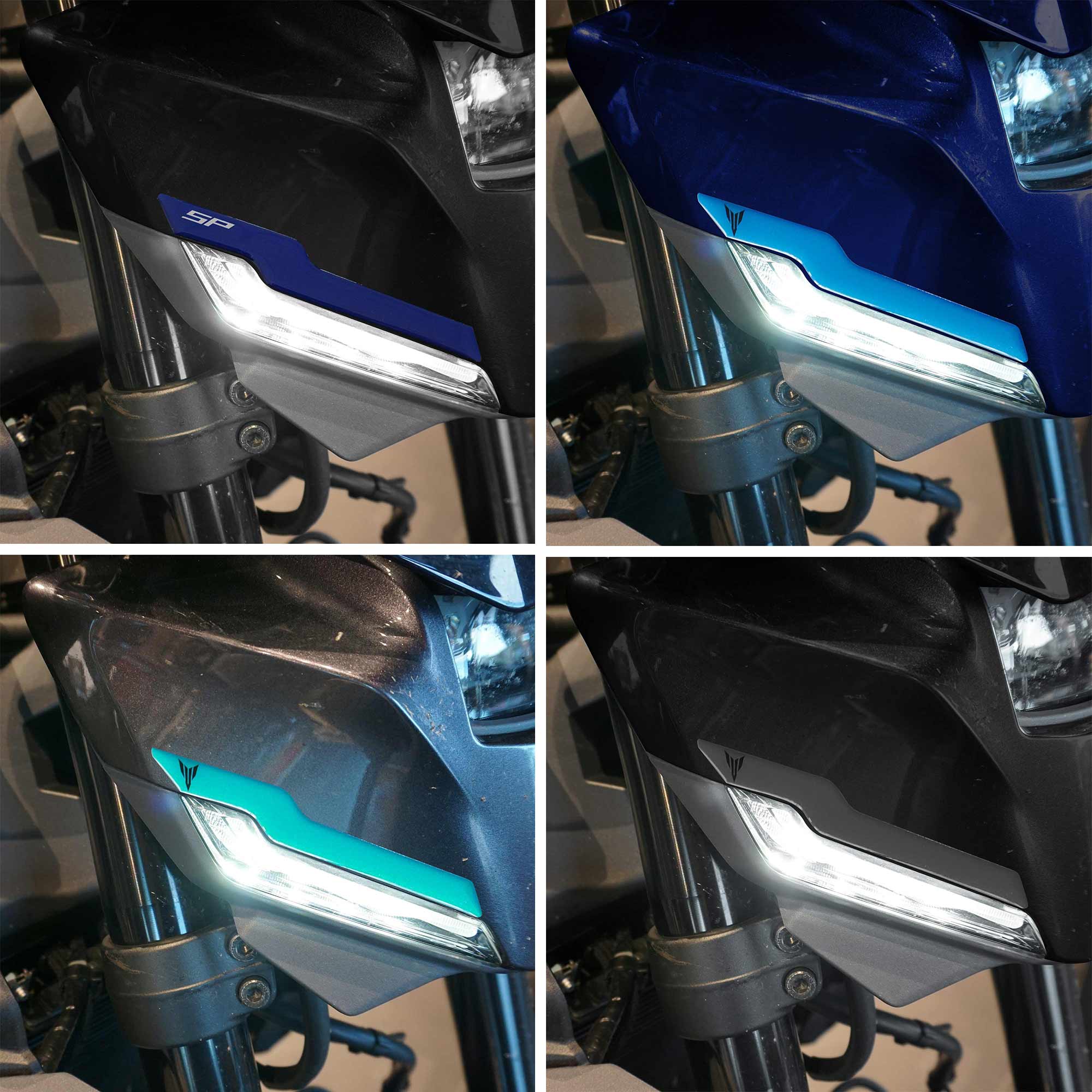 Adesivi 3D Protezioni Battitacco compatibili con Yamaha Mt-09 Mt09 SP 2021