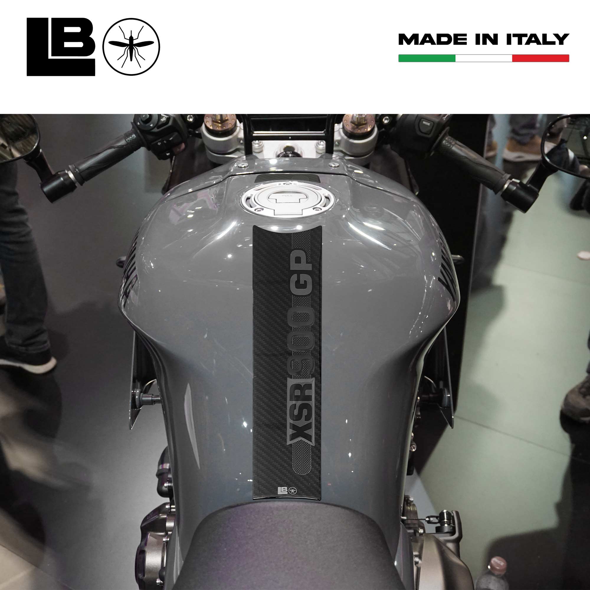 3D Gel Resin Adhesive Fuel Tank Protector Compatible With YAMAHA