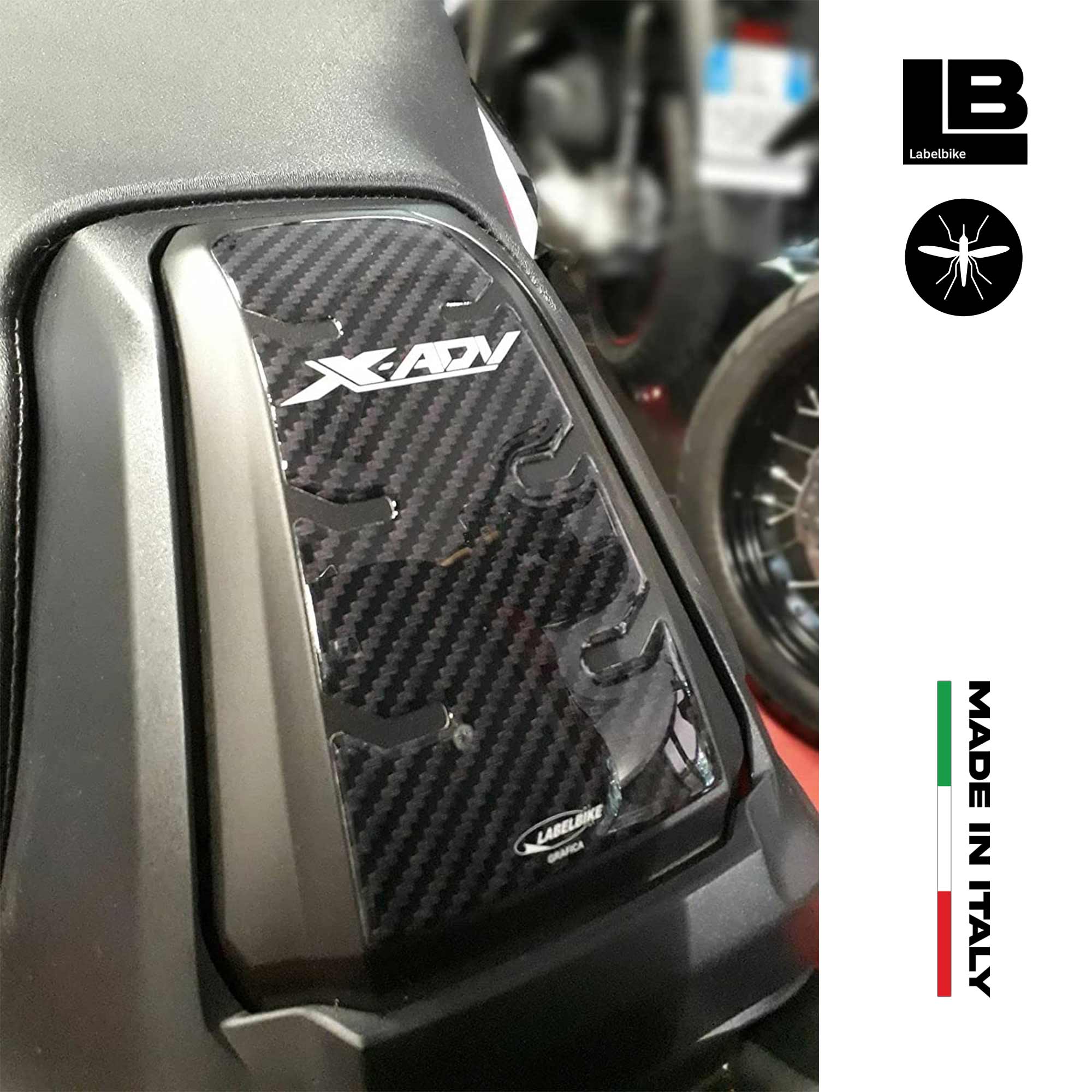 Sticker 3D Protection Door Tank Compatible Xadv Honda x-Adv 2017