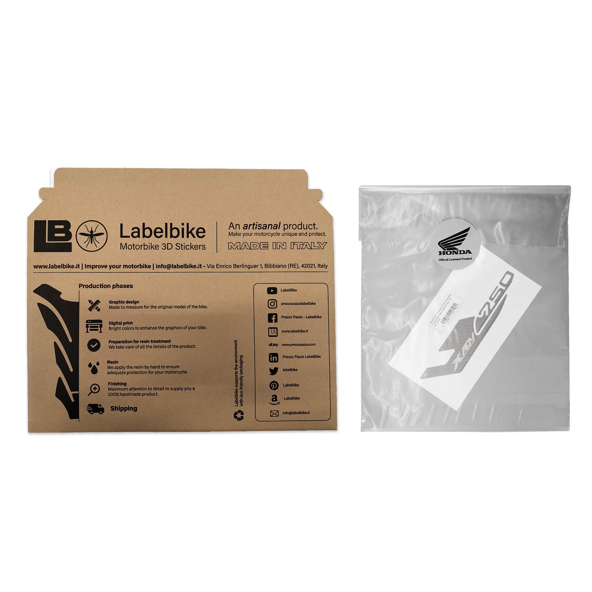 リップ Stickers 3D Protection Crankcase Silencer Compatible Xadv