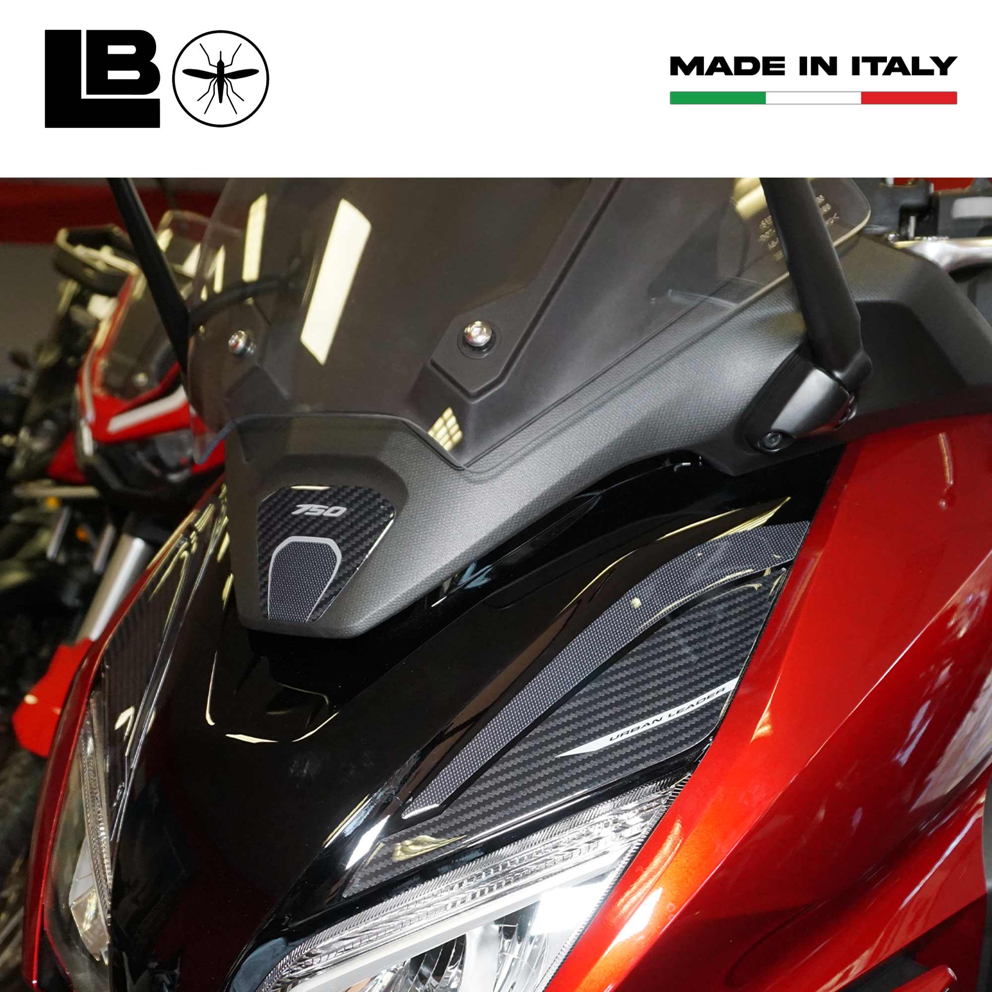 Labelbike - 2 Autocollants 3D En Résine Gel Pour Protections