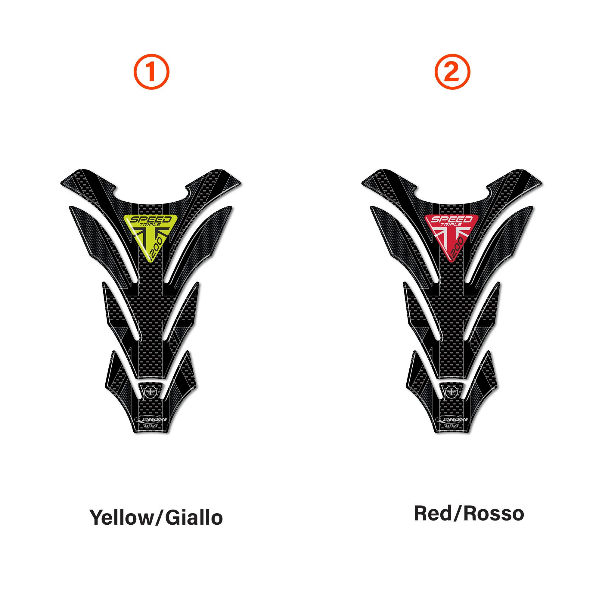 ゲームボイ Sticker 3D Tank Pad Motorcycle Compatible With triumph speed