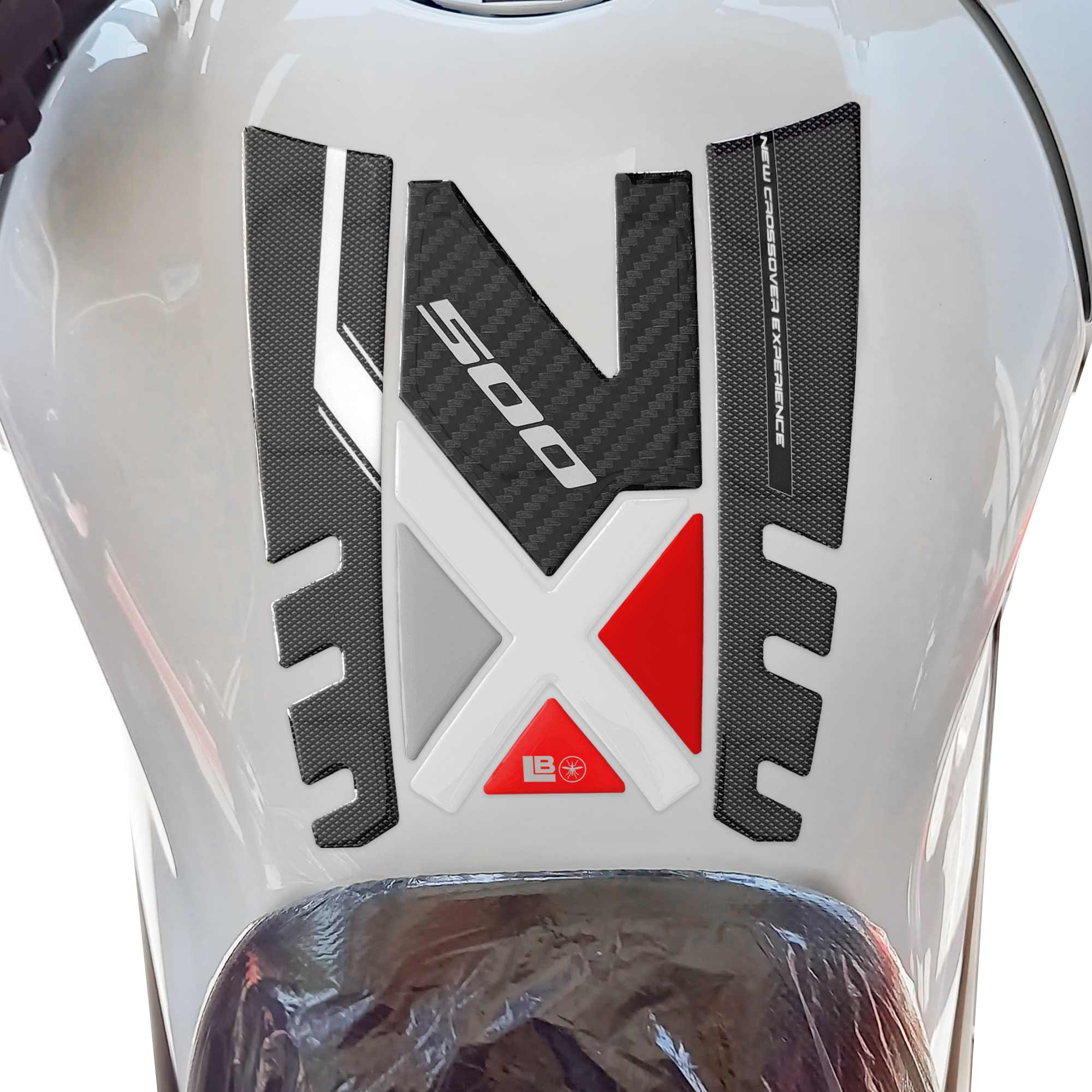 Sticker 3D Protection Tank Pad Compatible With Motorcycle Honda