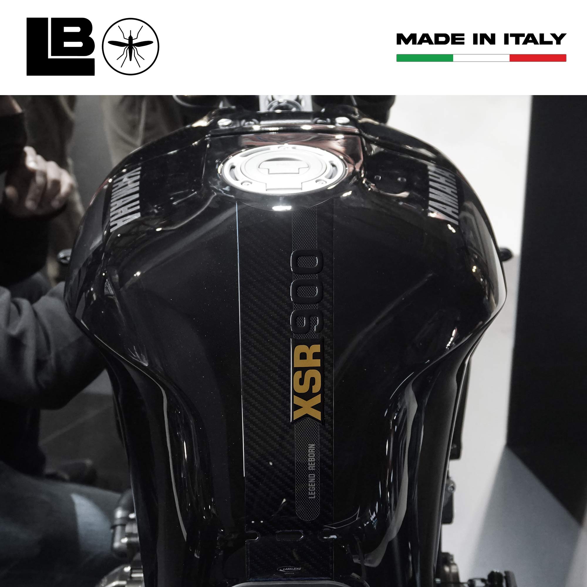 3D Adhesive Tank Protector Compatible With Yamaha XSR 900 2025