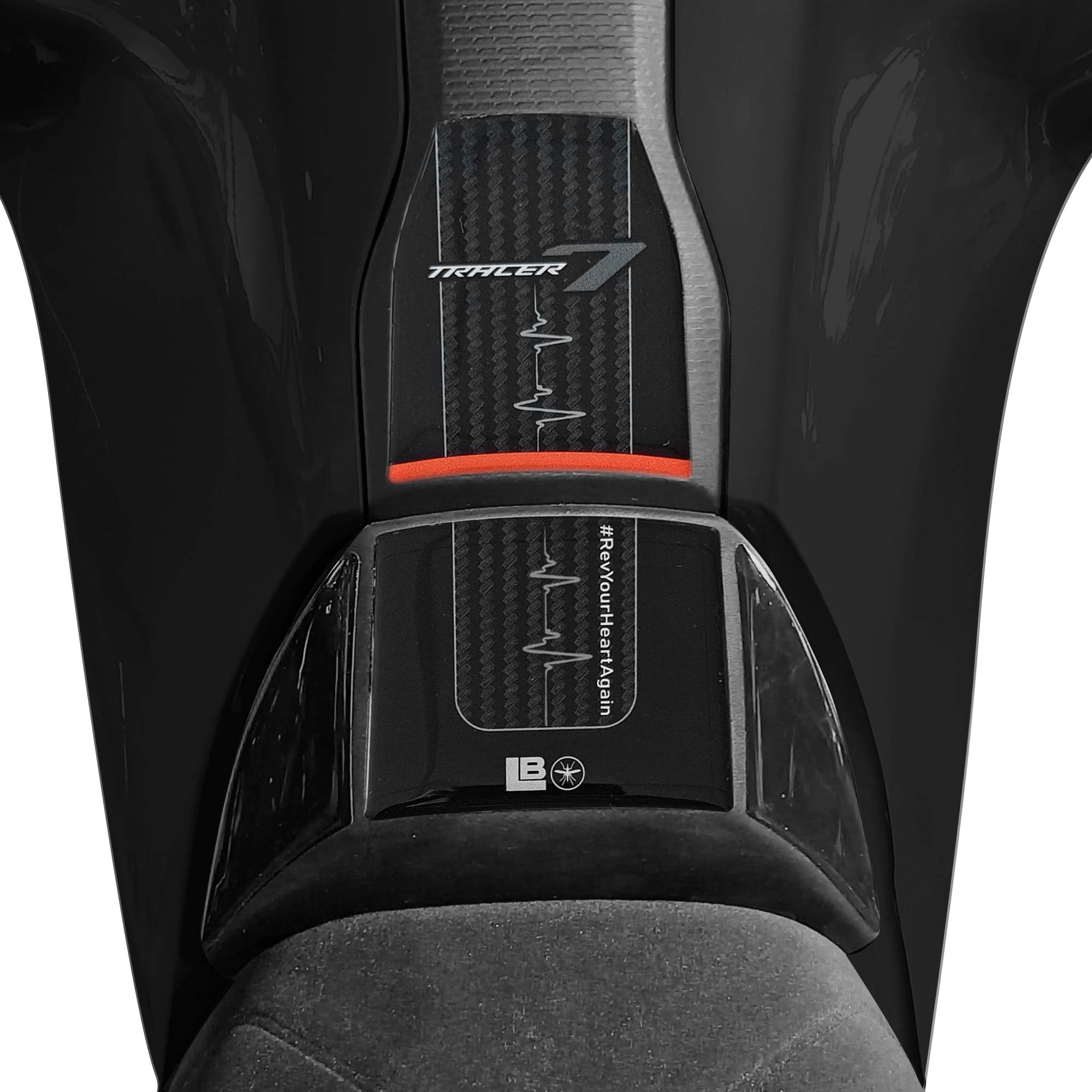 Sticker 3D Tank Pad Bike Protection Compatible With Yamaha tracer