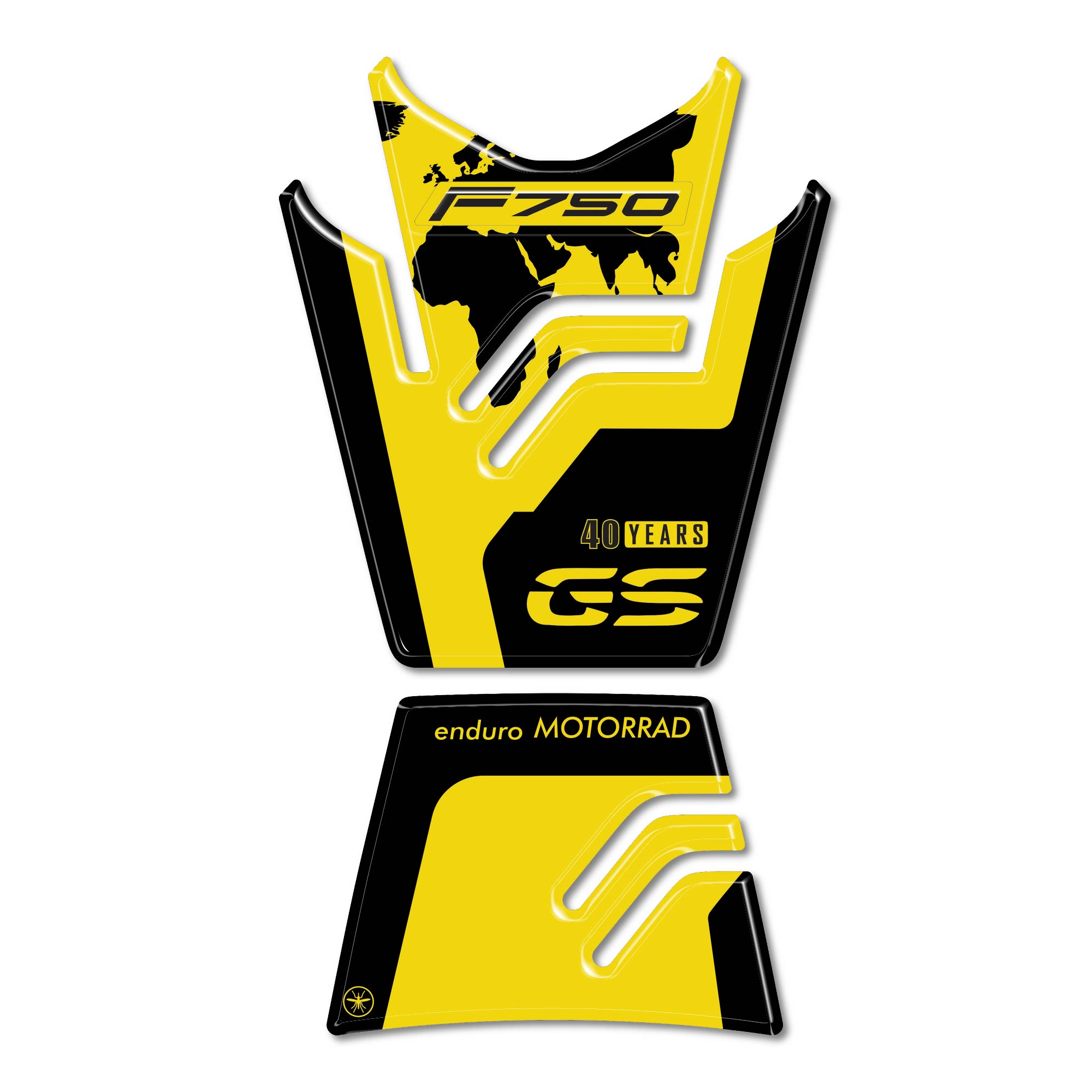 その他 yamaya Adhesive Tank Protector Compatible With BMW F 750 GS Edition 40