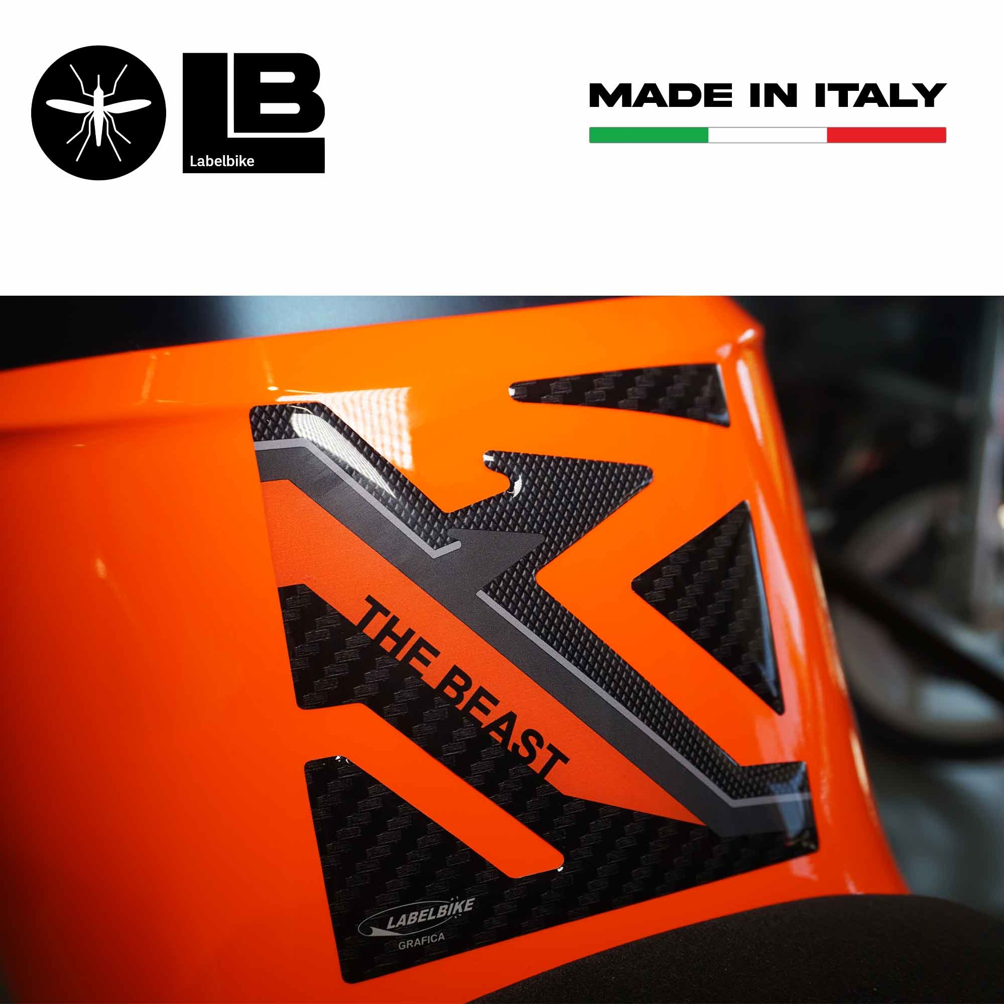 Paraserbatoio Per KTM 1290 Super Duke R 2019-2024 - Adesivo Antiscivolo A Nido D'Ape, Grigio, Spessore 3mm