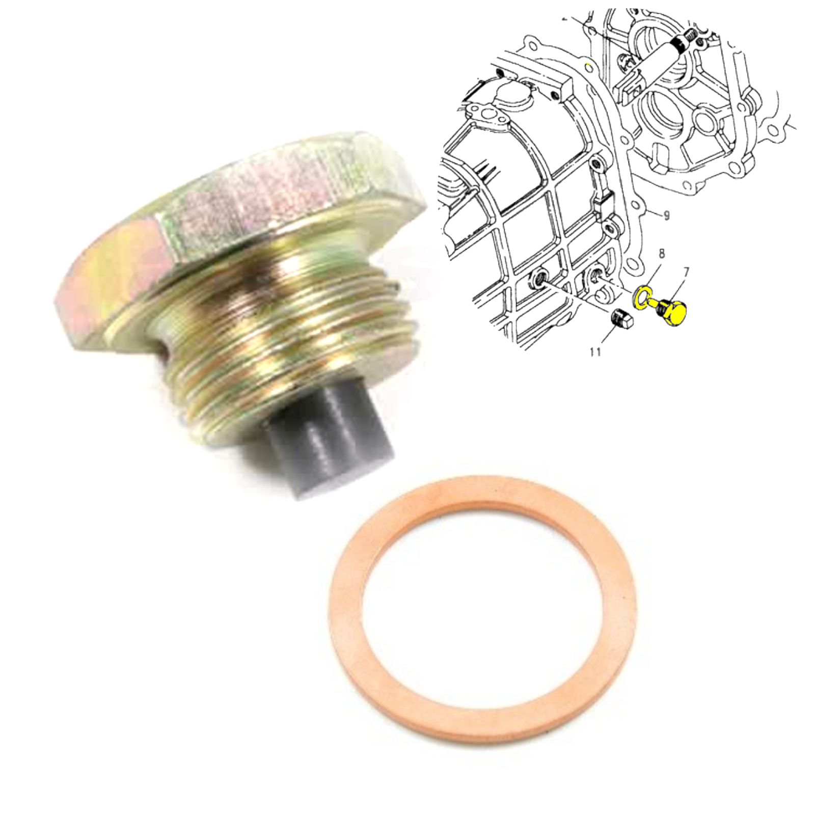 Dorman Assortimento tappi scarico olio motore 030-502