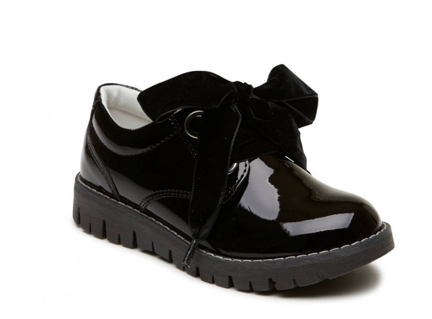 PRIMIGI 4378700 scarpe stringate derby bambina pelle naplak vernice nero |  eBay