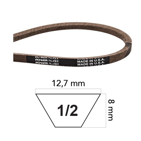 Cinghia Di Ricambio Murray 7769209 In Kevlar - 1/2 X 89 Pollici - D&amp;D