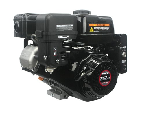 LONCIN Motor Zylindrisch 25.4x80 252cc Komplett Benzin Mit Seilzug