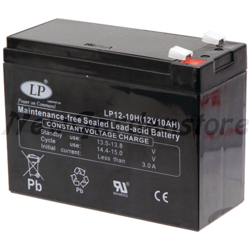 Batterie Start Elektrisch Aufsitzmäher Rasenmäher 12V 9Ah 57970047 | eBay