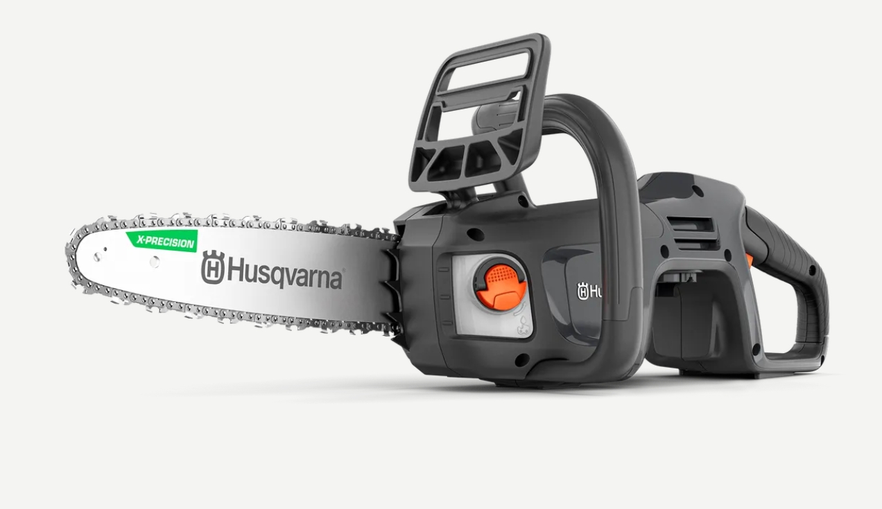 Kettensäge bei Batteriebetrieb Husqvarna Aspire C15X-P4A Länge Hebel 25 CM Step