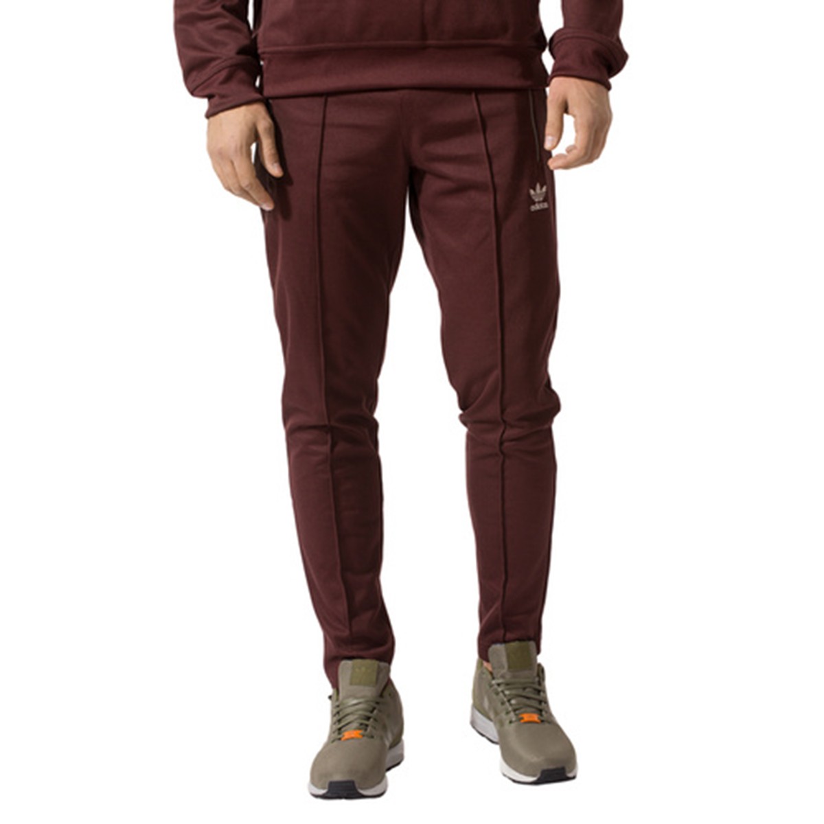 adidas pantaloni uomo marrone