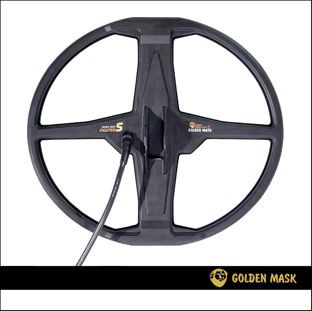 Metal Detector Golden Mask GM 7 Lite con Fighter 7G 13x11+ Pinpointer